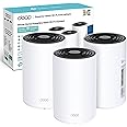 TP-Link Deco PX50 AX3000 + G1500 Whole Home Powerline Mesh Wi-Fi 6 System, Dual-Band, Gigabit Ports, AI-Driven Mesh, cover up to 6,500 ft2, Connect up to 150 devices,1.0 GHz CPU, HomeShield, Pack of 3