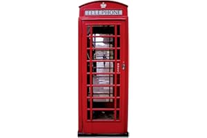 STAR CUTOUTS Ltd - Cartonato, Motivo: Cabina telefonica Inglese