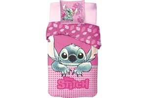 LILO AND STITCH Lilo & Stitch Bettbezug - 2 -teilig, Bettbezug 135X200 cm + Kissenbezug 80 x 80 cm