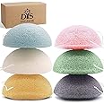 Natural Konjac Sponge Set Konjac Facial deep Cleansing and Exfoliation for Skin Care Konjac Exfoliating Organic Facial Sponge Set Washing Puff