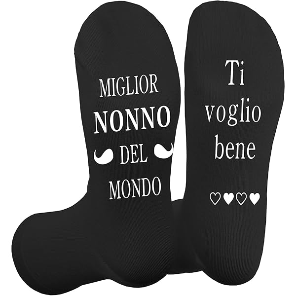 Calzini Regalo Per Nonna | Stampa 'Migliore Nonna Del Mondo' - Foto 6