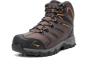 NORTIV 8 Stivali da Trekking da Uomo Escursionismo All'aria Aperta Scarpe da Trekking Scarponi Scarpe da Arrampicata Alpinismo Armadillo