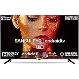 Sansui 102cm (40 inches) Full HD Certified Android LED TV JSW40ASFHD (Midnight Black) With Voice Search Smart Remote