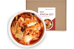 ‎EASYCOOKASIA EasyCookAsia Kimchi DIY-box mit allen wichtigen asiatischen Grund-Zutaten I Speizielles Kimchi-Kochbuch inklusiv I Perfekt für Kochanfänger oder zum Verschenken