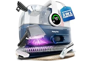 Primavella Waschsauger mit Dampffunktion - Polsterreiniger Gerät PRO – 1800W Nasssauger mit 13kPa Saugkraft – Teppichreiniger Waschsauger, Dampfsauger & Sofa Reiniger für Polstermöbel