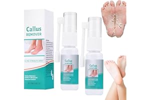 BUKBAS 2 Stück Hornhautentferner, Fuß-Hornhautentferner-Spray FüR Fersenschwielen Die FüßE Ist FüR MäNner Frauen Geeignet Um Hornhaut Einfach Zu Entfernen, Sanfte Fußpflege