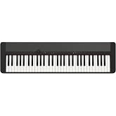 Casio CT-S1BK Casiotone piyano klavye, 61 vuruşa duyarlı tuşlu, siyah