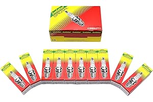 BISOMO Set 10x Zündkerze BERU Isolator M14 260 für 2-Takt und 4-Takt Fahrzeuge, u.a. Simson, MZ und viele mehr