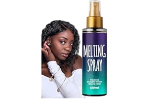 EVEBEATY Lace Melting Spray for Wigs - Invisible Strong Hold Adhesive, Waterproof, Latex-Free, Oil-Resistant Hair Extension Adhesives