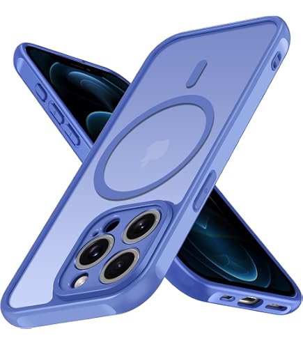 Funda Ivoler Para IPhone 12 Pro Max | Trasera Mate Translúcida, Protección Militar, Borde Elevado Para Cámara Y Pantalla, Antihuellas