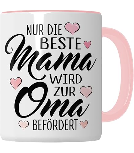 Uroma Tasse Mit Spruch – „Ich Habe 3 Titel: Mama, Oma Und Uroma – Aber Ich Rocke Sie Alle!“, Spülmaschinenfest, Beidseitig Bedruckt