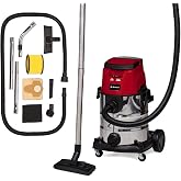 Einhell Ak&uuml;l&uuml; Islak/Kuru S&uuml;p&uuml;rge TE-VC 36/25 Li S-Solo 2347170 | PXC | 36 V | 25 litre paslanmaz &ccedil;elik hazne | emiş g&uuml;c&uuml; 150 