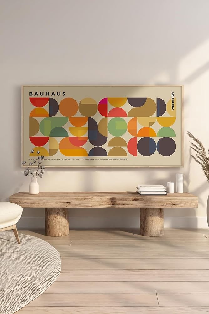 Artavessa Tek Parça Gerçek Ham Ahşap Yatay Panorama Çerçeveli Tablo - Model 4, 50 x 120