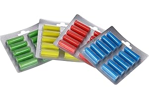 DL-pro 40 varillas aromáticas para aspiradora, prado de verano, limón, brisa marina, rosa