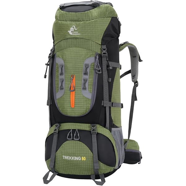 NewView Jagdrucksack 80L Wasserdicht Mit Regenschutz – 600D Tarnung Für Jäger, Verstellbare Träger & Viele Taschen