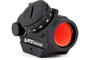 AT3 Tactical RD-50 Micro Reflex Red Dot Sight - 2 Moa Compact Red Dot Scope