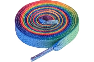 LARGERED Lacci Scarpe,Stringhe Scarpe per Sportive Casual Sneakers,Lacci per Uomo e Donna,Lacci per Scarpe Piatti 8mm Larghe,Lacci per scarpe piatte spesse per scarpe da ginnastica(75cm-180cm)