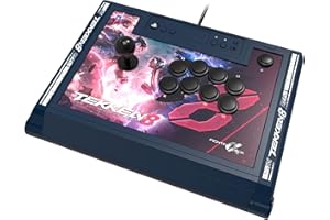 Hori Arcade da Competizione Personalizzabile Fighting Stick Alpha per Playstation 5 - PS5, PS4, PC - Edizione TEKKEN 8 - Licenza ufficiale Sony