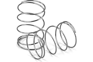 GUNGY Molle Compressione 25mm Molla in Acciaio Inossidabile 304 Diametro Filo 0,7mm Diametro Esterno 16mm Forza Molla 0,38kg 4 Pezzi