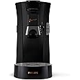 Philips Senseo - Macchina del caffè per cialde Senseo, varie funzioni: selezione eco, intensità plus, crema plus, memo, nero 