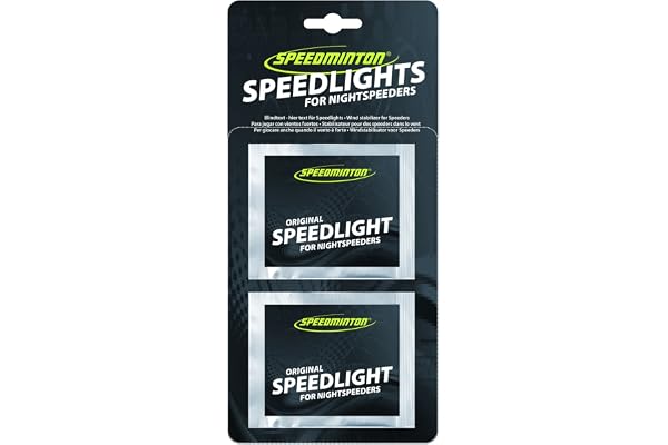 Speedminton® Speedlights 6 Speedlights phosphorescents
