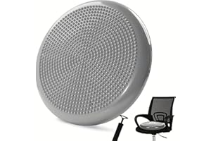 SIMAO TOYS Coussin dynamique gonflable avec picots et pompe,34 cm,pour stimulation proprioceptive,assise dynamique conçue pour bouger tout en restant assis,amélioration de la concentration TDAH