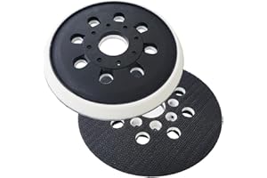 YOUNG WOLF 2 Pcs 125mm Hook and Loop Sanding Backing Pad Replacement Part Compatible With Bosch PEX220 PEX220A Skil 7402 7490 OE: 2609000750