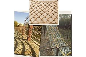 PITHSDP Rope Netting For Birds Training Net For Kids Outdoor,Heavy Duty Cargo Net Playground Yard Frame Climbing Net,Treehouse Rope Ladder,Support Customization(1Mx1M(3.3FTx3.3FT))