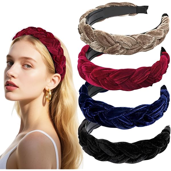 Trachten Haarreif Aus Samt - Pinker Dirndl Schmuck Für Oktoberfest & Feste