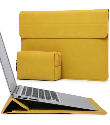 TECOOL Laptop Case For MacBook Air 13.6 Inch M4 M3 M2 2025 2024 2022, MacBook Air/Pro 13 Inch M2 M1 2022-2016,12,3-13 Surface Pro 11/10/9/8/7/7+/6,Laptop Sleeve 13,Black - Foto 8