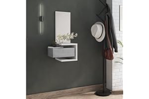 CALITAN FURNITURE FACTORY SP Z O.O. Mobile da Ingresso Dam LARICE Bianco E Cemento