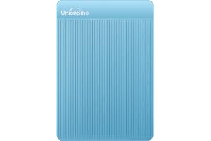 UnionSine External Hard Disk 500GB Portable HDD-USB 3.0 Blue | Compatible with PC, Mac, Desktop, Laptop, Xbox One, Xbox 360, PS4