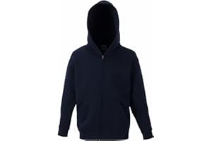 Fruit of the Loom - Felpa Aperta con Cappuccio - Bambino