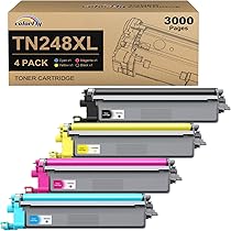 Brother Mfc-l3740cdwe TN248XL Cartuchos De Tóner Compatible Para Brother TN- 248 Tóner Brother Dcpl3560cdw