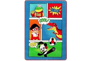 RYAN'S WORLD Ryan World Soft Plush Throw Kids Favorite 46" x 60"