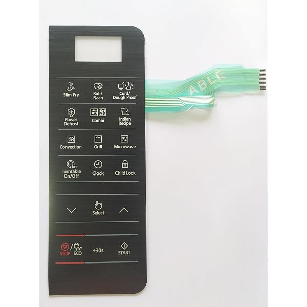 Able MC2841SPS Microwave Oven Membrane Keypad (Black) : Amazon.in