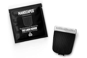 MANSCAPED REFINING THE GENTLEMAN MANSCAPED® The Lawn Mower® Electric Groin Hair Trimmer Ceramic Blade Head Refill, Hygienic Snap-In Trimmer Replacement Cartridge, Electric Clipper Blades, Personal Shaver Replaceable Blade, 1 Pack