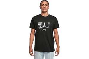 Mister Tee Camiseta Pray de Mangas Cortas para Hombre con Estampado Frontal, Moda Urbana Callera, en Algodón, Distintos Colores, Tallas XS-5XL