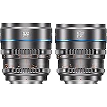 SIRUI Night Walker Cine Lens with Manual Focus Set, 16 mm, 75 mm