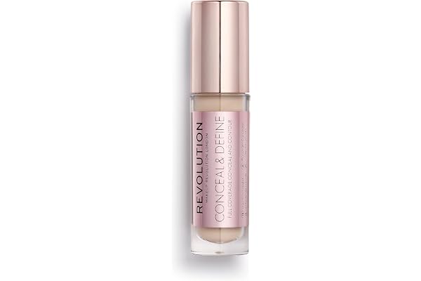 Makeup Revolution, Conceal & define, Anti-Cernes, C4, 4ml