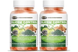Hyper Glicem Control 2 Box da 60 Cpr - Integratori per Glicemia con Griffonia, Cannella, Gymnema, Spirulina, Garcinia Cambogia, Acido Alfa Lipoico e Cromo Picolinato - Metabolismo dei Carboidrati