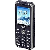 Trevi FORTE PLUS 80 Telefono Cellulare Antiurto da Lavoro, Impermeabile IP68, Tasto SOS, Grande Display LCD 2.4" con Comandi 