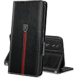 MAMA MOUTH Honor 70 Hülle, Magnet Leder Kartenfach Handyhülle, Klappbar Wallet Tasche Honor 70 Schutzhülle, Flip TPU Bumper S