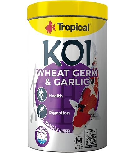 Nourriture Pour Koïs Et Poissons De Bassin Koi Silkworm & Astaxanthin - Granulés Taille M (1000 Ml / 320 G) - Enrichie En Vers à Soie Et Astaxanthine - 2