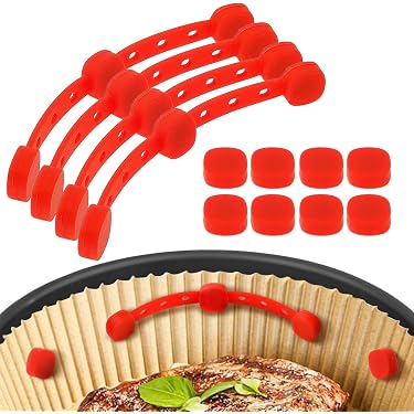 Magnetische Silikonschnallen Für Heißluftfritteusen 12X