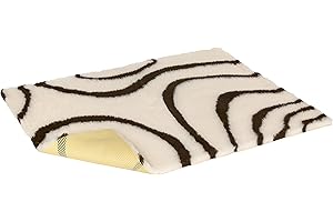 Vetbed Chien et Chat Linge de lit, crème avec Marron Swirl