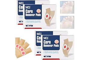 JIDRMC 96 Stücke Hühneraugenpflaster Pflaster, Hartnäckige Hühneraugen Entfernen Fußsohle, Corn Remover Pads Hühneraugen-Entfernung, Zur Behandlung hartnäckiger Hühneraugen Entferner und Hornhaut (1)