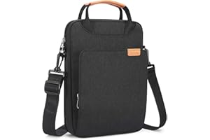 NIDOO 13 Pouces Tablette Protection Housse Sacoche à Bandoulière Pochette pour 13" MacBook Air Pro M1/12.9" iPad Pro M1/12.4" Surface Laptop Go/13.4" XPS/12.6" MatePad Pro/Galaxy Book Pro Chromebook