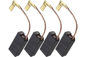 ECSiNG 2 Pares de Escobillas de Carbón Pieza de Repuesto Del Agitador de Parada Automática 6x10x20 Mm Compatible con COLLOMIX COLLOMATIC RGE 110 120 125 130 140 Accesorios para Herramientas Eléctricas