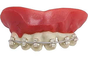 P'TIT CLOWN Party Pro Zahnspangen-Gebiss - Bunt